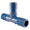 Apollo By Tmg 1 in. Blue Twister Polypropylene Insert Tee ABTT1